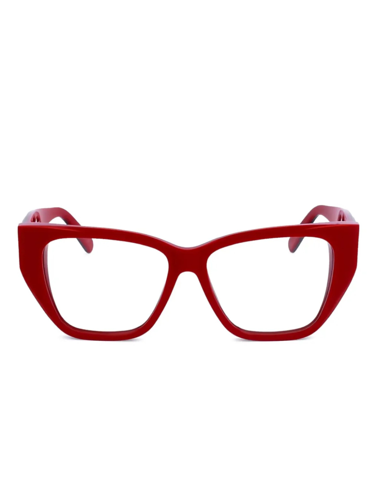 

Очки в квадратной оправе Moncler Eyewear, красный