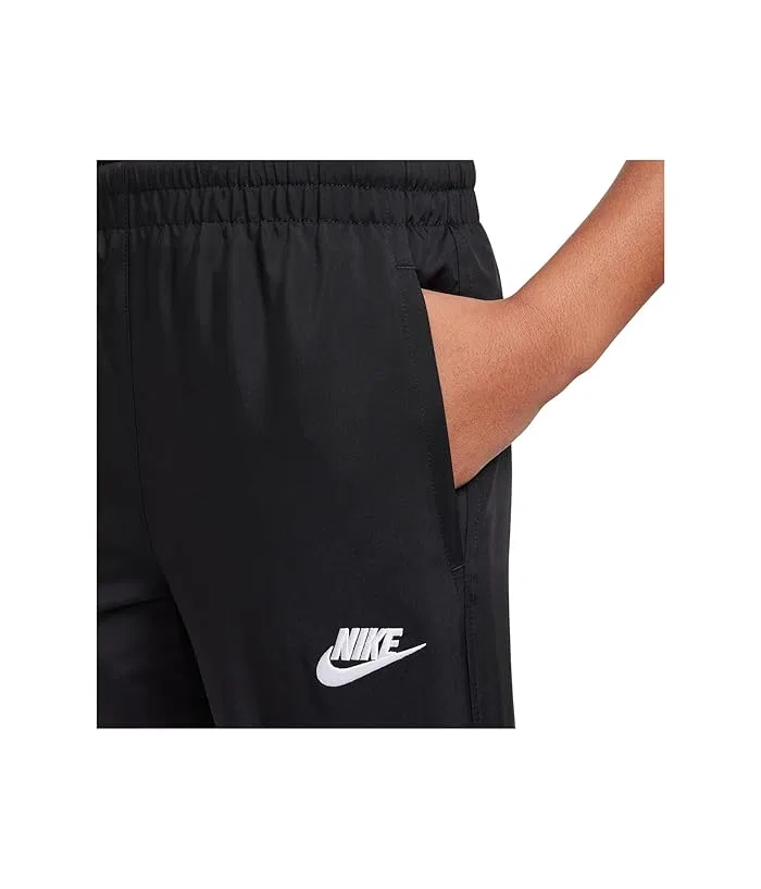 Спортивные штаны легкая ткань Sportswear Club Woven Joggers Nike Kids, Midnight Navy — фото 3