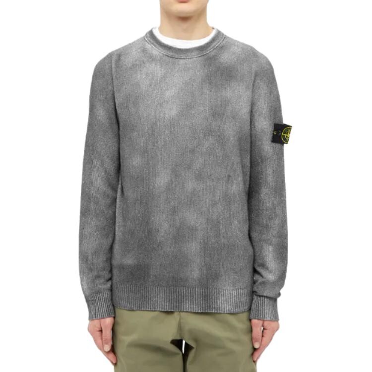 

Свитер мужской серый Stone Island, серый
