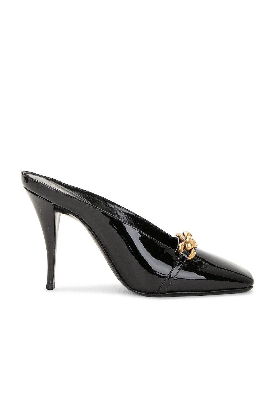 Туфли Saint Laurent Le Maillon Mule, неро