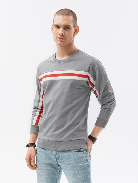 

Толстовка regular fit Ombre, серый