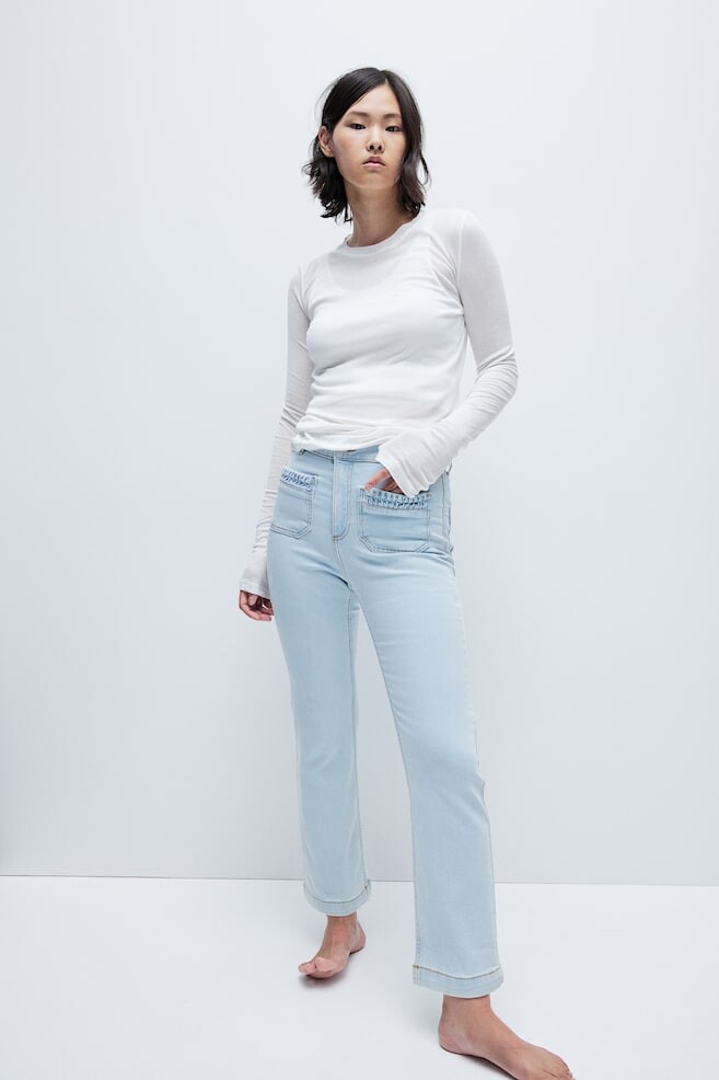 

Укороченные джинсы H&M, синий