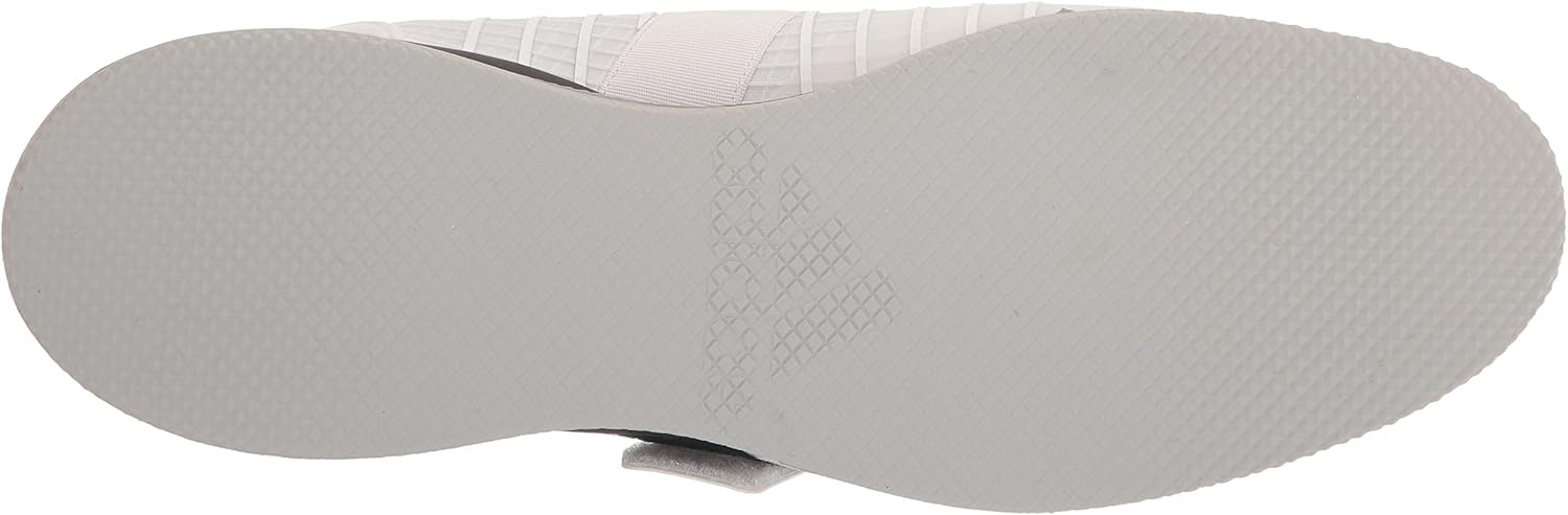 Мужские кроссовки для тяжелой атлетики Adidas Adipower III, белый/черный/серый — фото 4