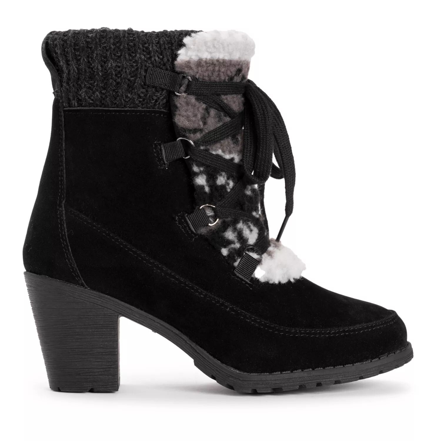 

MUK LUKS Женские ботильоны на каблуке с кружевом Lilah MUK LUKS