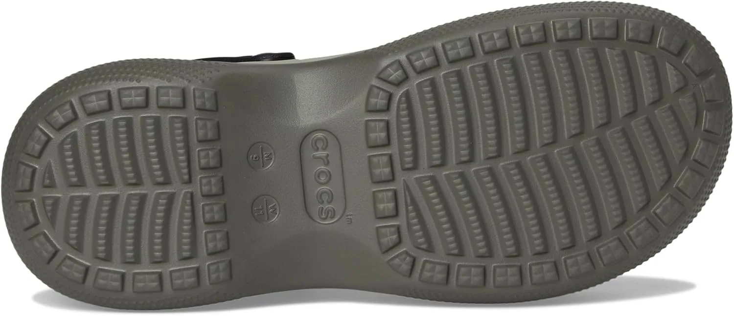 Сабо Crocs Adult Classic Stacked Clogs Platform Platform, черный — фото 3
