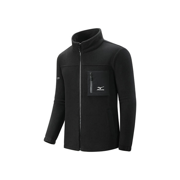 

Куртка porto fleece jacket 'black' Mizuno, черный