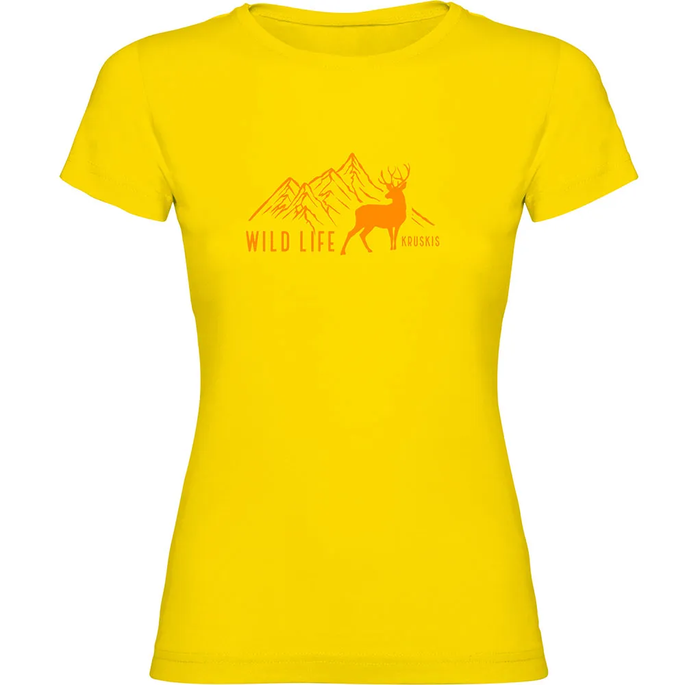 

Футболка с коротким рукавом Kruskis Wild Life, желтый