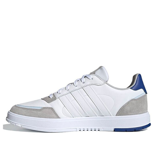 

Кроссовки neo courtmaster 'creamwhite gray red' Adidas, белый