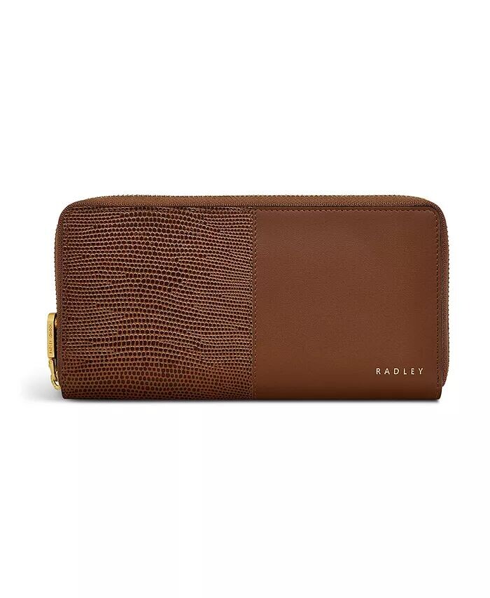 

Кошелек Mount Row Faux Lizard с застежкой-молнией Radley London, коричневый