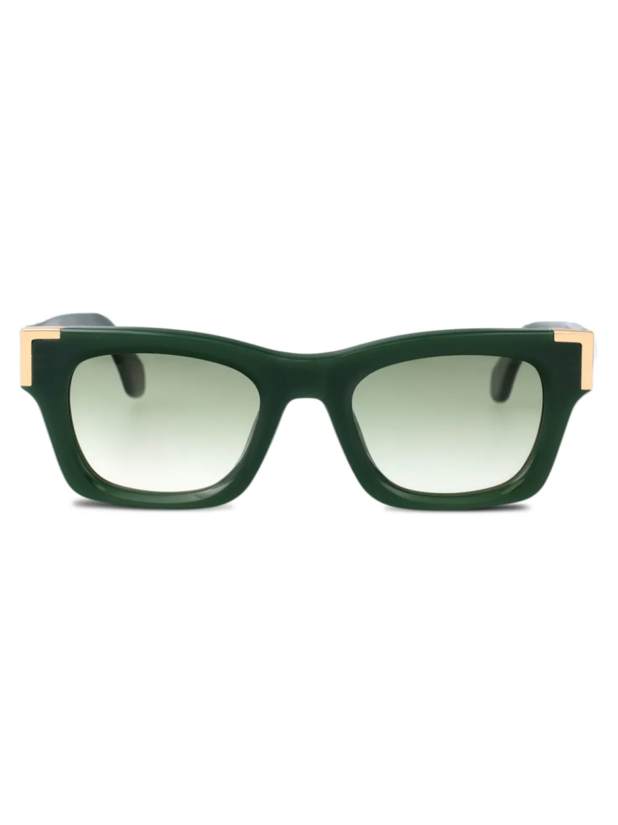 

Солнцезащитные очки в квадратной оправе Palm Angels Eyewear, зеленый