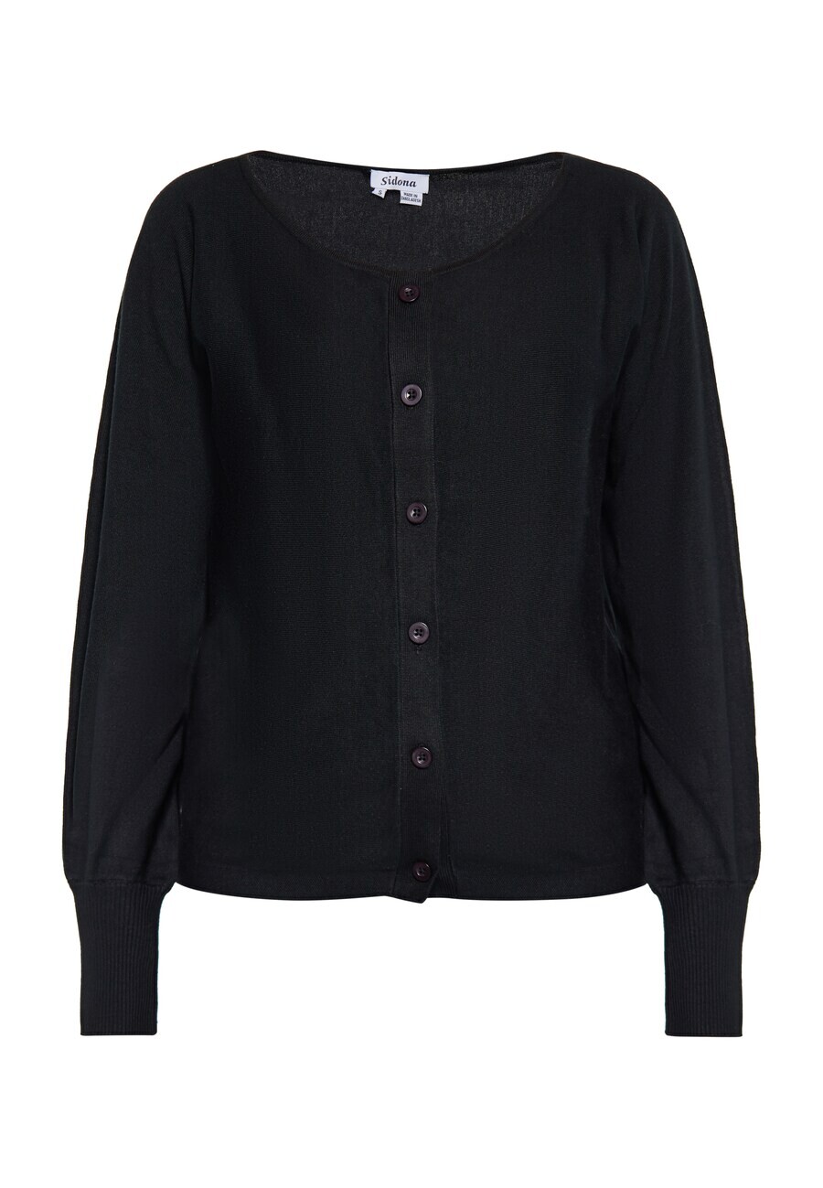 

Вязаный кардиган Sidona Knit Cardigan, черный