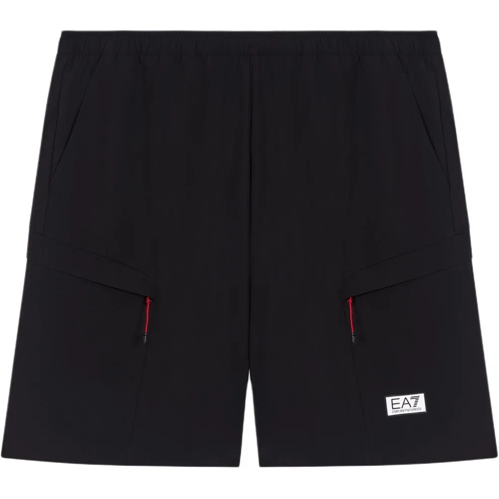 Шорты с логотипом EMPORIO ARMANI, Black