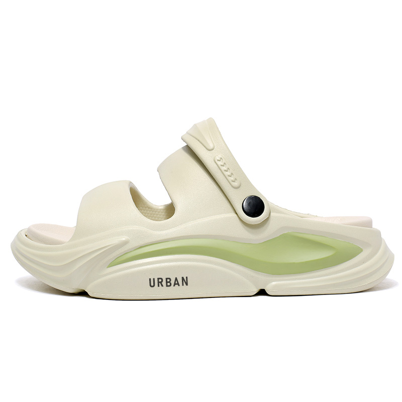 

URBAN AUTHENTIC Пляжные сандалии унисекс матча грин, цвет Matcha Green