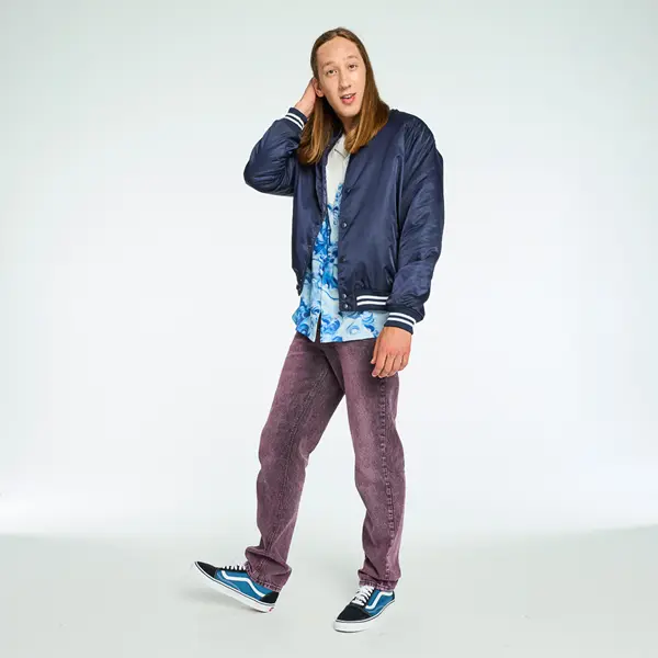Кроссовки для скейтбординга Vans Old Skool, темно-синий/белый — фото 3