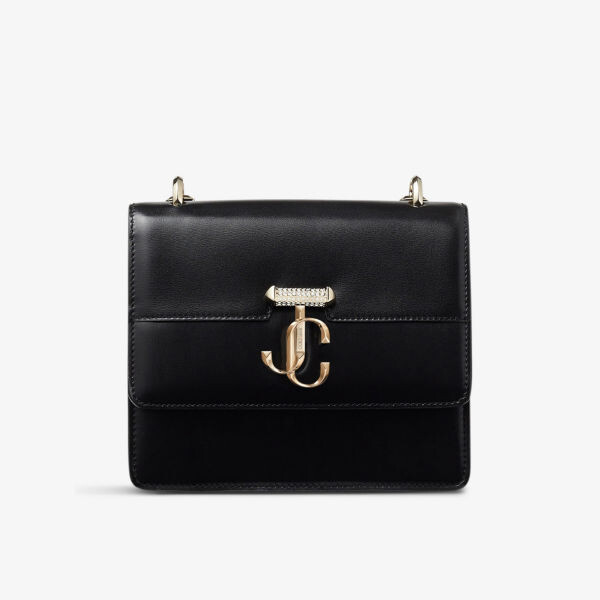 

Кожаная сумка через плечо Avenue Quad XS Jimmy Choo, черный