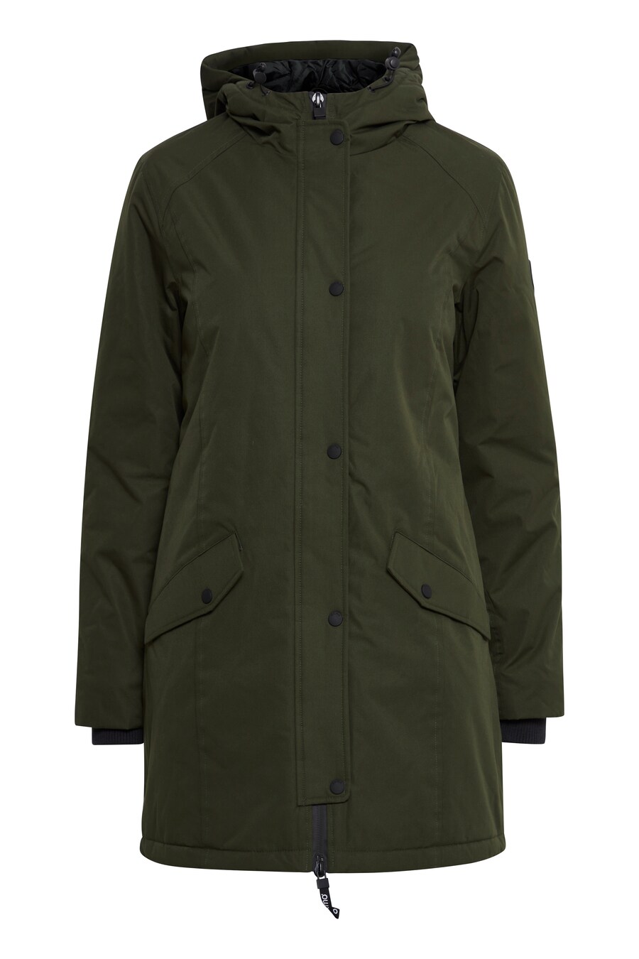 

Парка для межсезонья Oxmo Tamila, цвет Green/Fir/Dark green