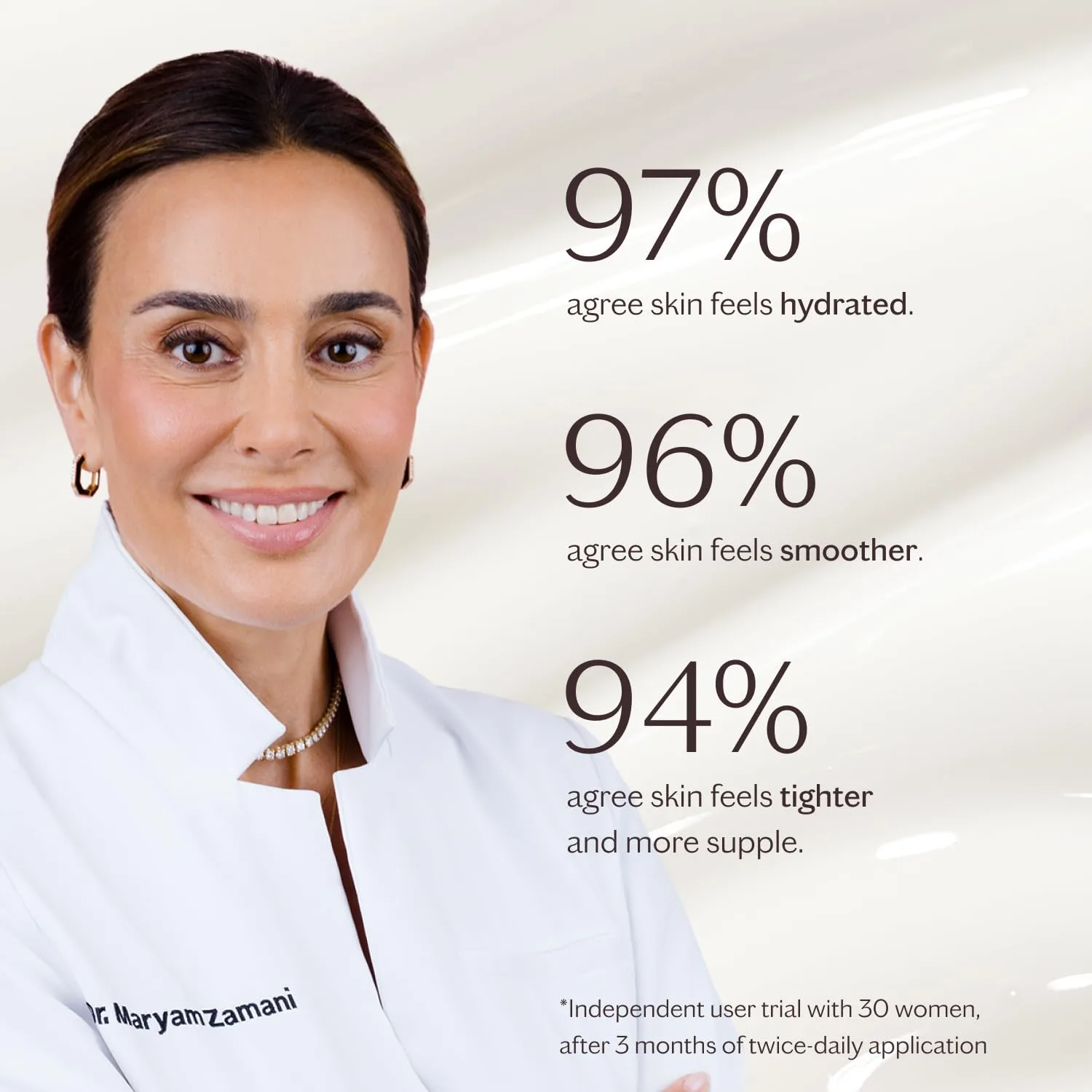 MZ Skin Reviving Bio-Placenta & Stem Cell Serum - ночное средство для мощного омоложения с пептидами, скваланом и гиалуроновой кислотой 29,9 мл — фото 4