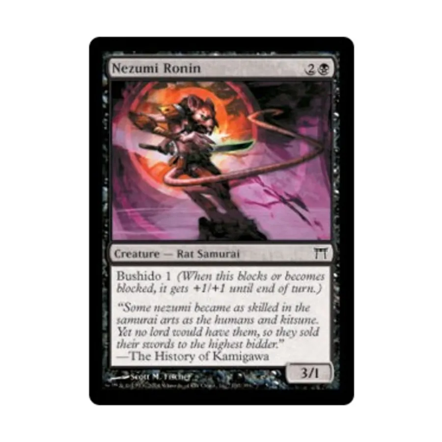 

CCG Нэдзуми Ронин (К), MTG - Champions of Kamigawa
