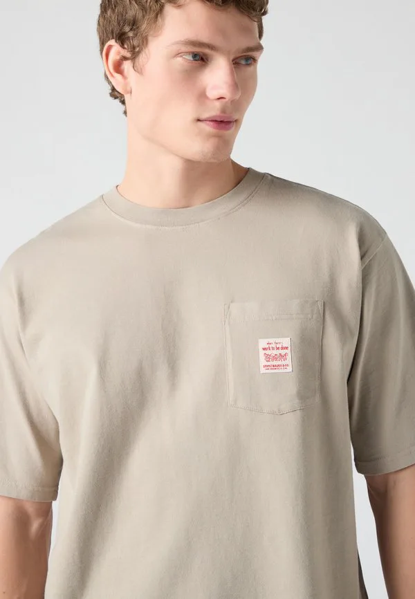 Рабочая футболка, базовая футболка Levi'S Workwear, Vintage Khaki — фото 4