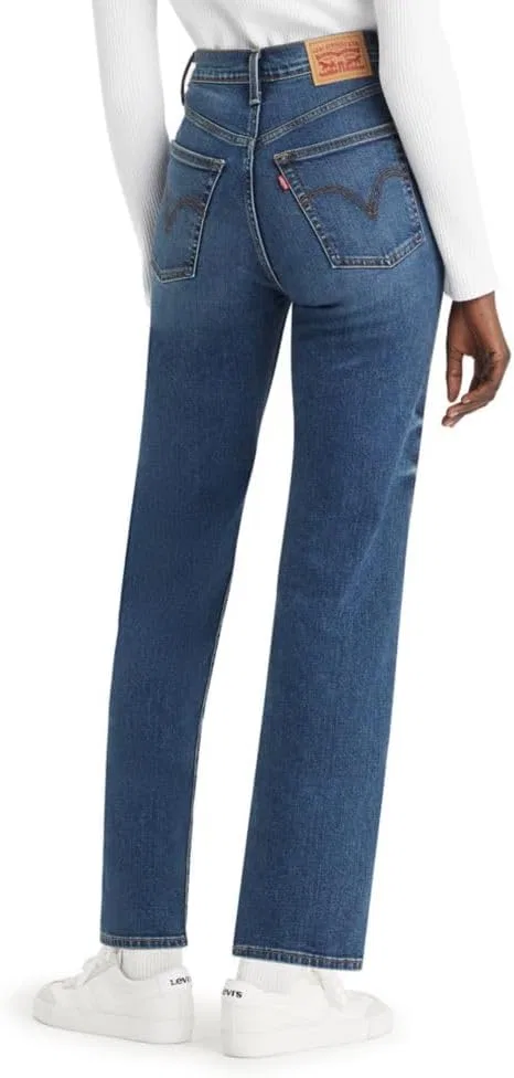 Levi's Women's Ribcage прямые укороченные джинсы, (New) Dial Up The Music — фото 2