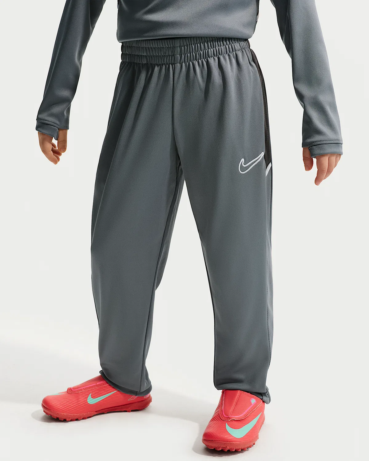 Детский спортивный костюм Nike Little Kids' Dri-FIT Academy, Cool Grey/White — фото 4