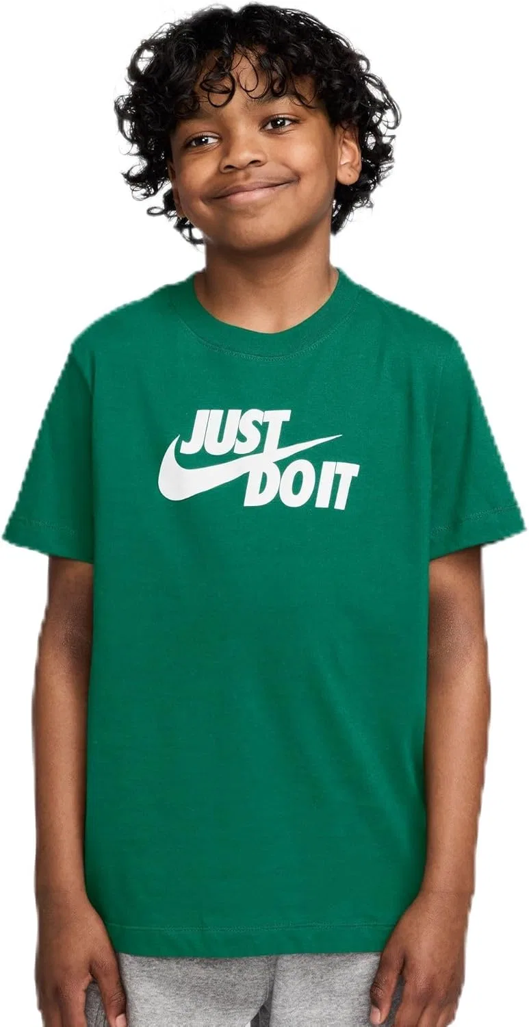 Футболка спортивная Nike Club Just Do It, малахитовый