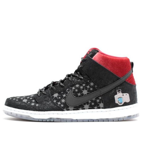 

Кроссовки dunk high prem sb bp qs Nike, черный