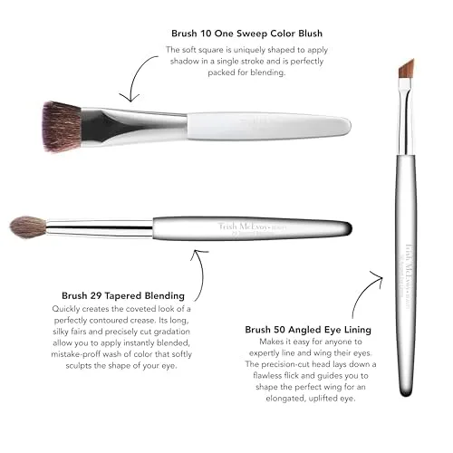 Кисть для окрашивания Trish McEvoy Brush 10 One Sweep Color Brush, 10 — фото 3