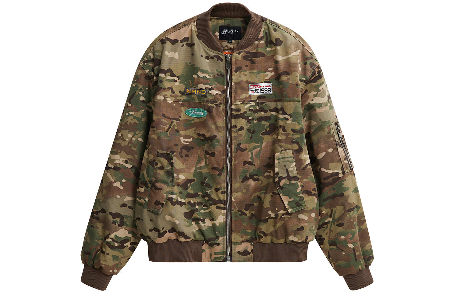 

NANDCHN Пуховик Унисекс Камуфляж, Camouflage