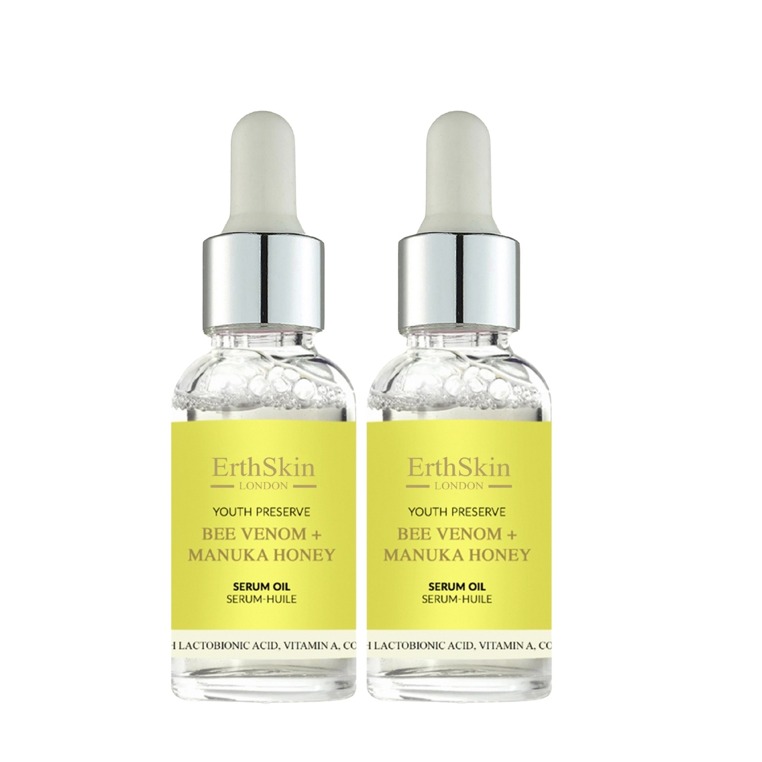 

Масло для лица bee venom öl duo Erthskin London, количество 1 шт.