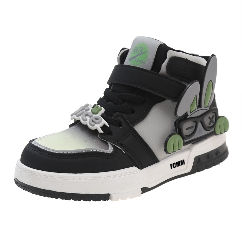 

Нескользящая и дышащая детская обувь для повседневной носки FCMM, черный