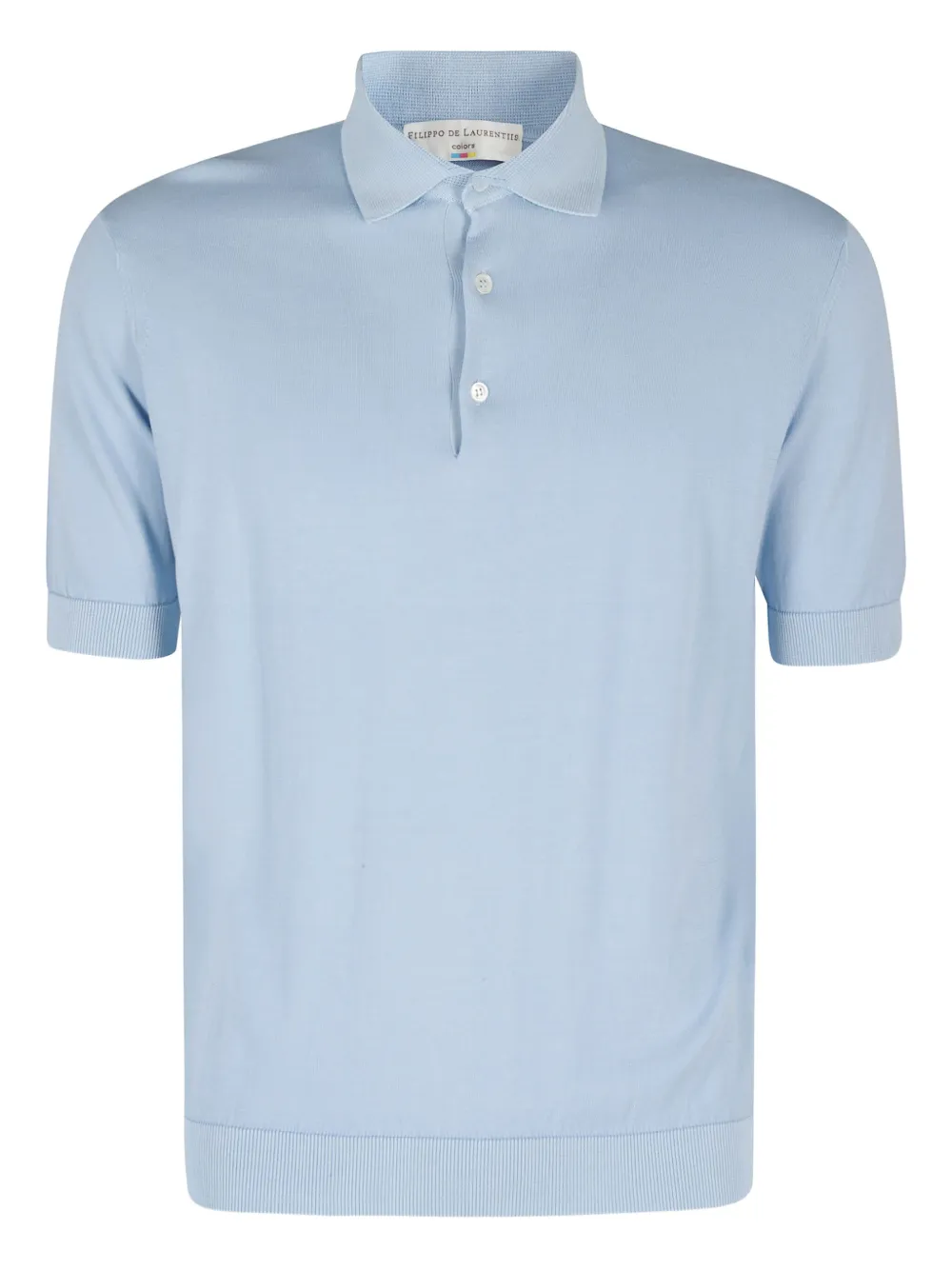 

Рубашка-поло с коротким рукавом Filippo De Laurentiis, синий