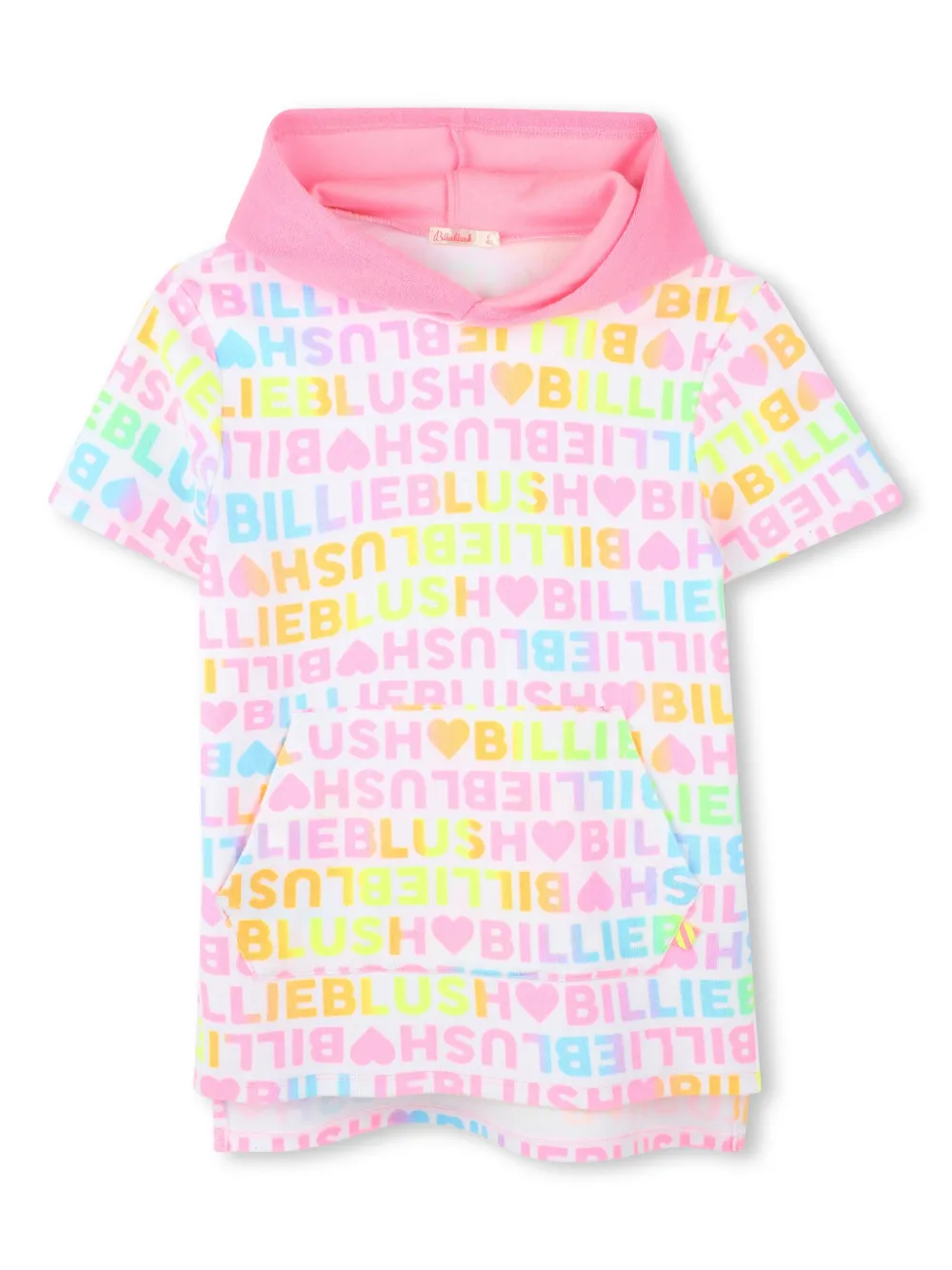 

Платье с логотипом Billieblush, белый