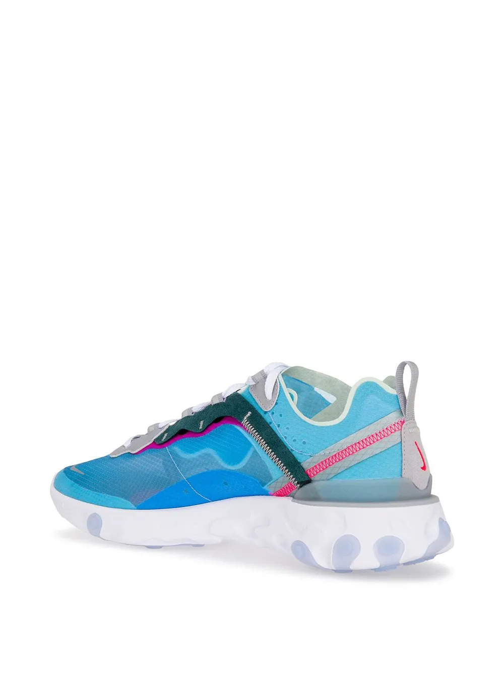 Кроссовки Undercover X Nike React Element 87, синий — фото 3