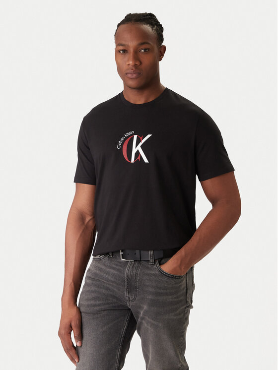 

Футболка regular fit 2Tone Graphic LV14RE829G Calvin Klein Jeans, черный