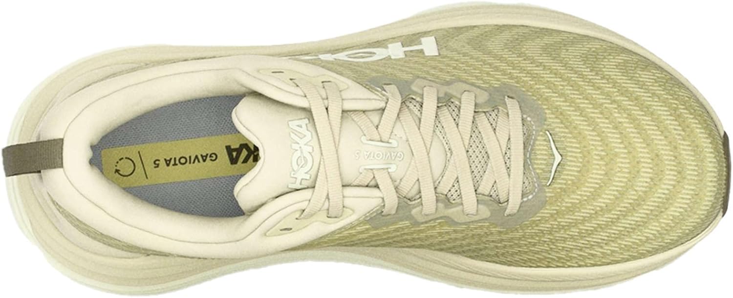 Кроссовки Hoka ONE ONE Gaviota 5 для мужчин, Oyster Mushroom/Truffle Salt — фото 3