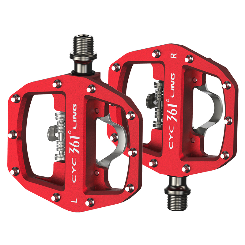 

Педаль, подшипники и шарикоподшипники 361°, red