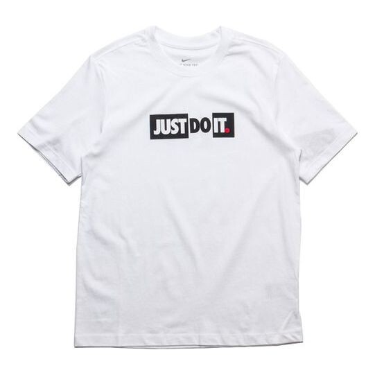 

Футболка Nike Sportswear JDI Short Sleeve White Black, черный