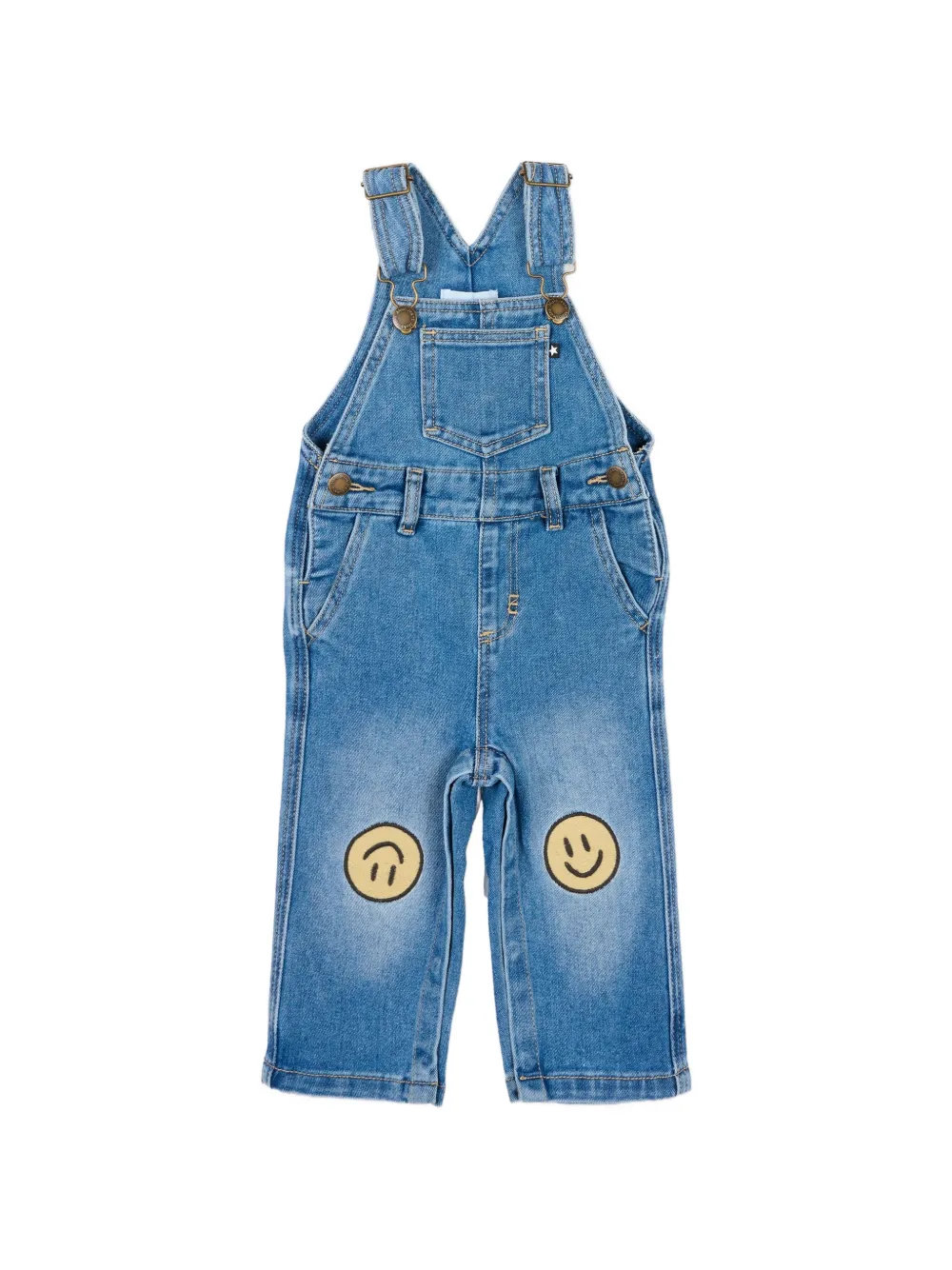 

Комбинезон с застежкой на пуговицы и карманами Molo, синий