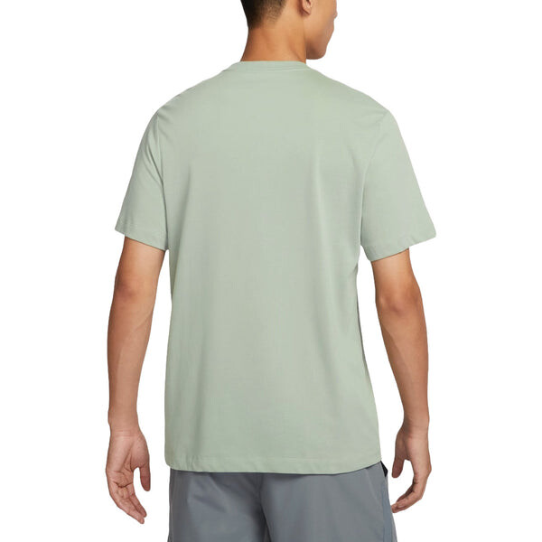 Футболка dri fit graphic running t shirt asia sizing Nike, зеленый — фото 2