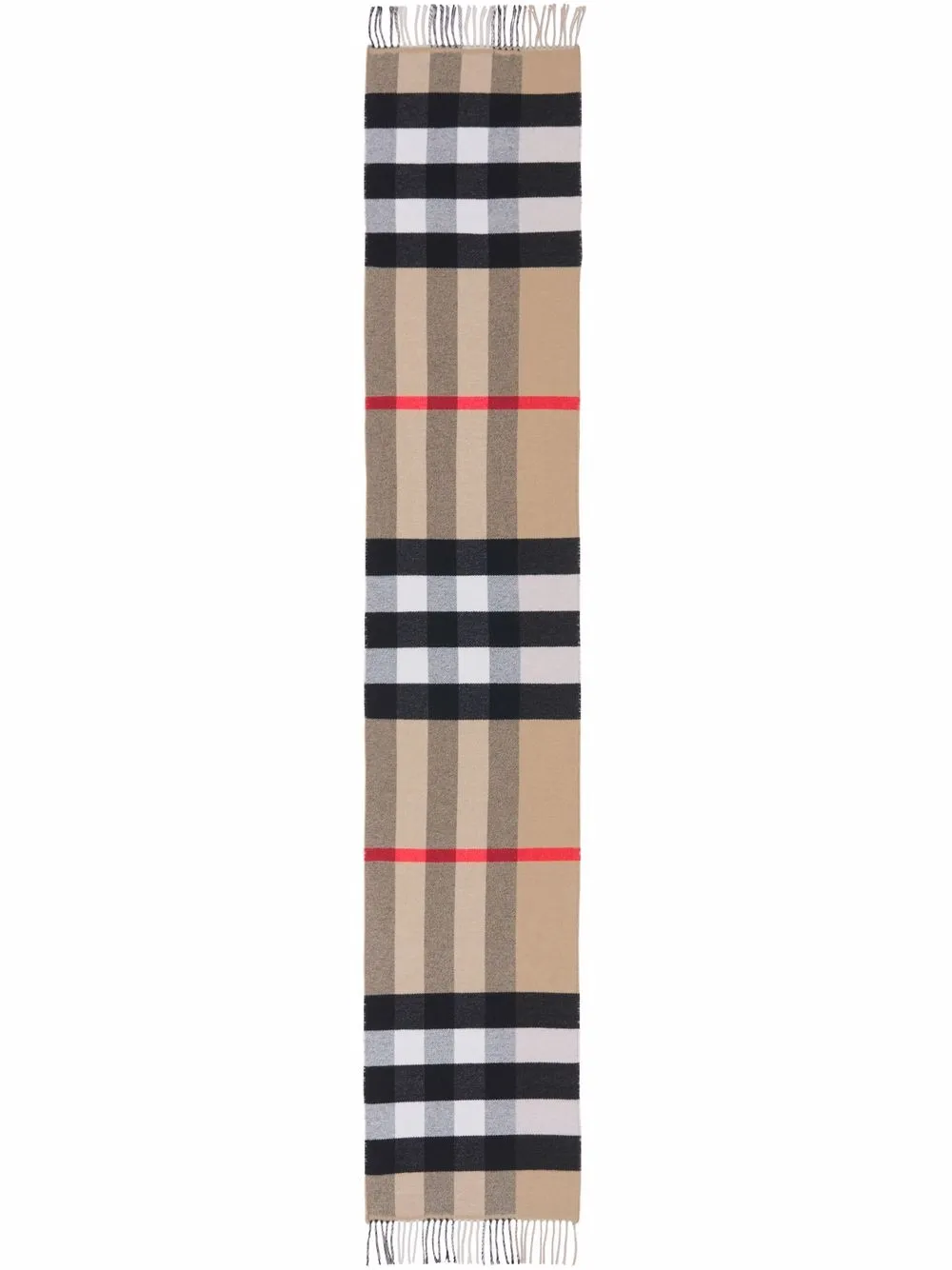

Шарф в клетку Vintage Check BURBERRY, нейтральный