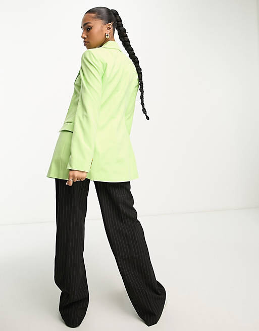 

Удлиненный приталенный пиджак с талией Miss Selfridge