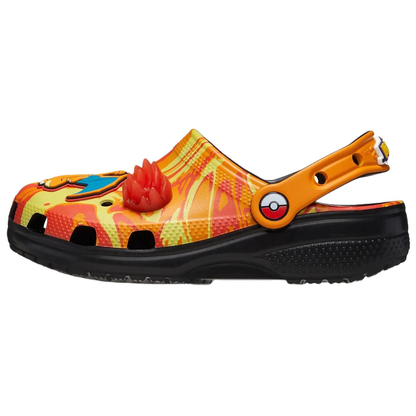 Сабо женские Classic Clog Pokémon Charizard Crocs, цвет Fire Red