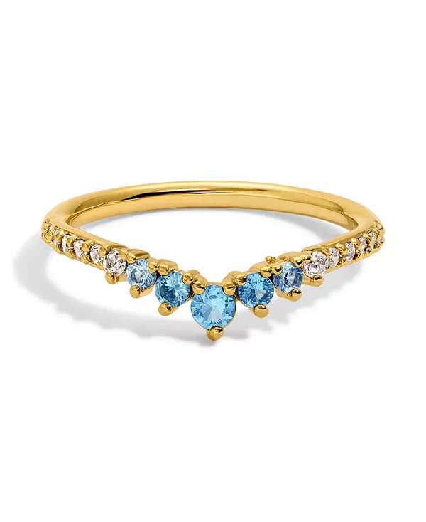 

Кольцо с искусственным кубическим цирконием Girls Crew, march