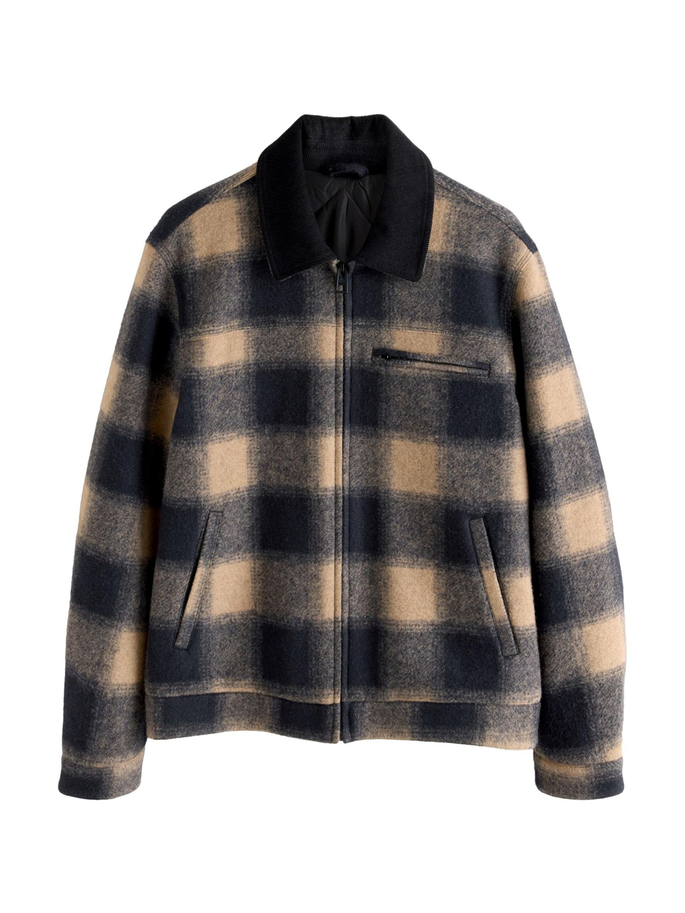 Next Куртка для межсезонья в черном цвете, Mottled Black