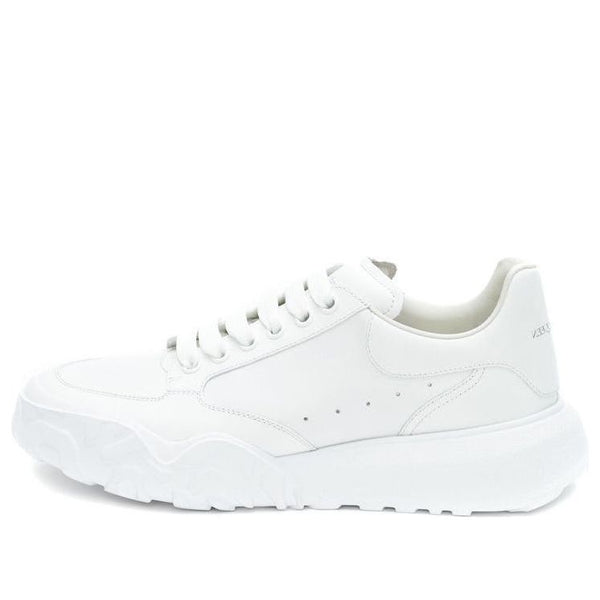 

Кроссовки court trainers 'white leather' Alexander Mcqueen, белый