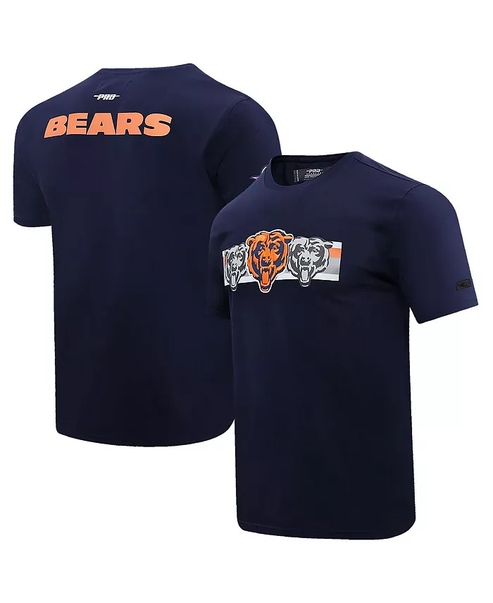 

Мужская футболка Chicago Bears Retro Striper в синем цвете Pro Standard