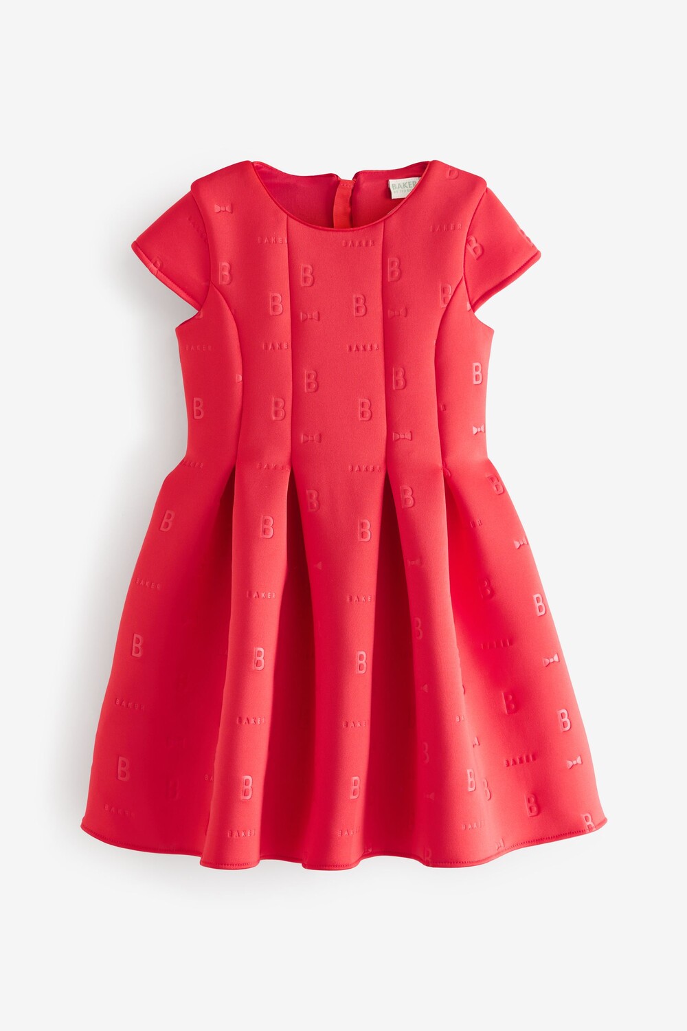 

Платье плиссе с аквалангом Baker By Ted Baker, красный