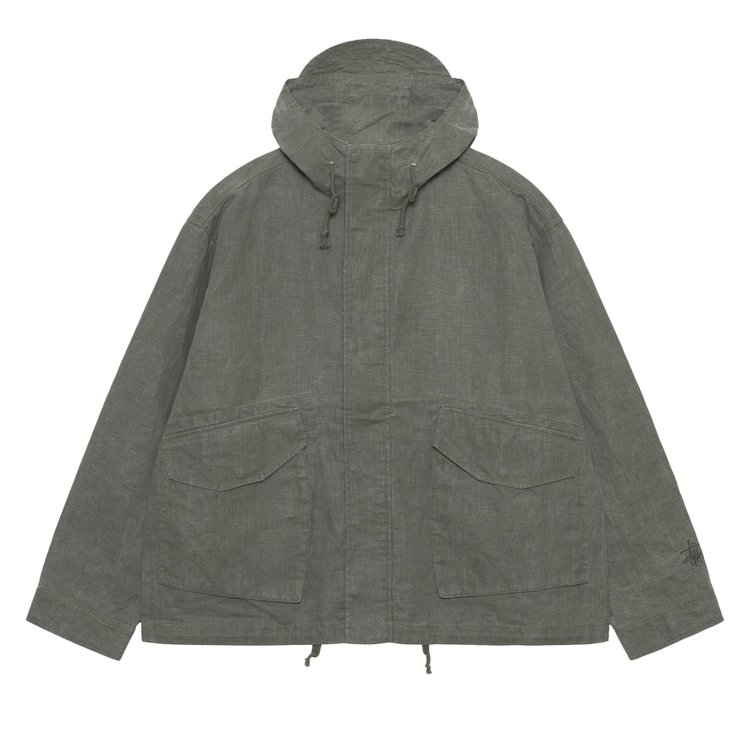 

Парка Stussy Short Parka, оливковый