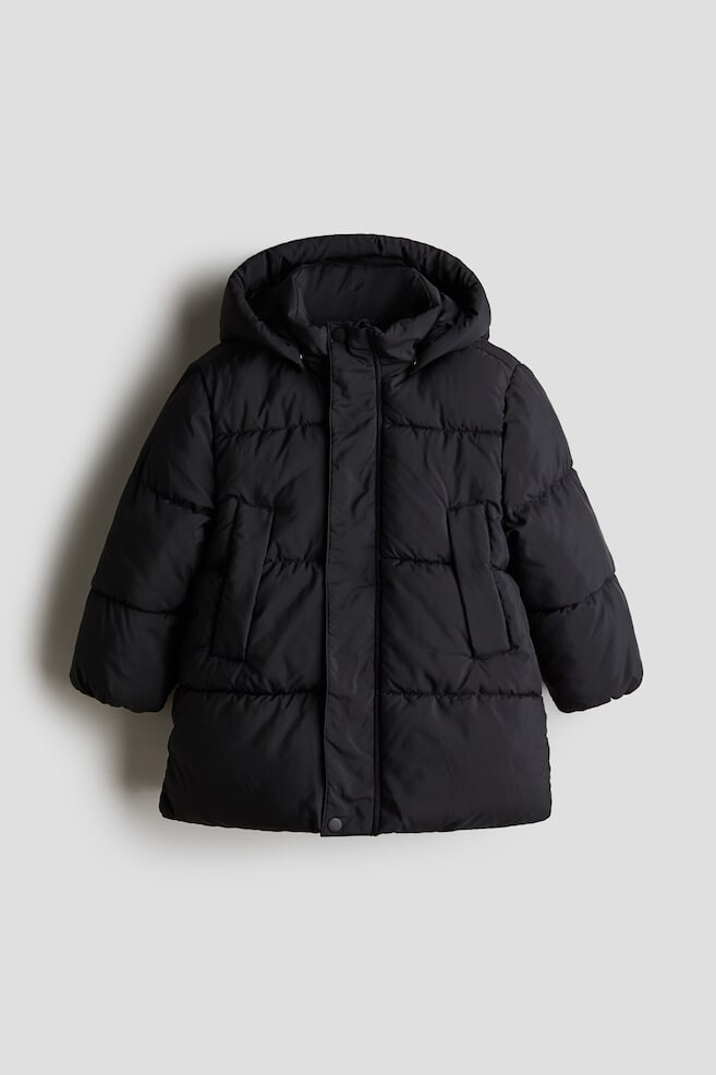 

Водоотталкивающая куртка пуховик H&M, черный